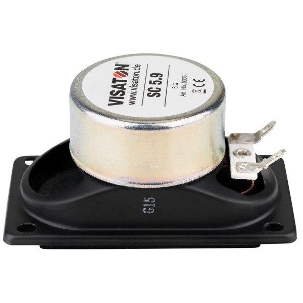 Main product image for Visaton SC 5.9 2" x 3.5" Shielded Full-Range Driver 8 Ohm292-551